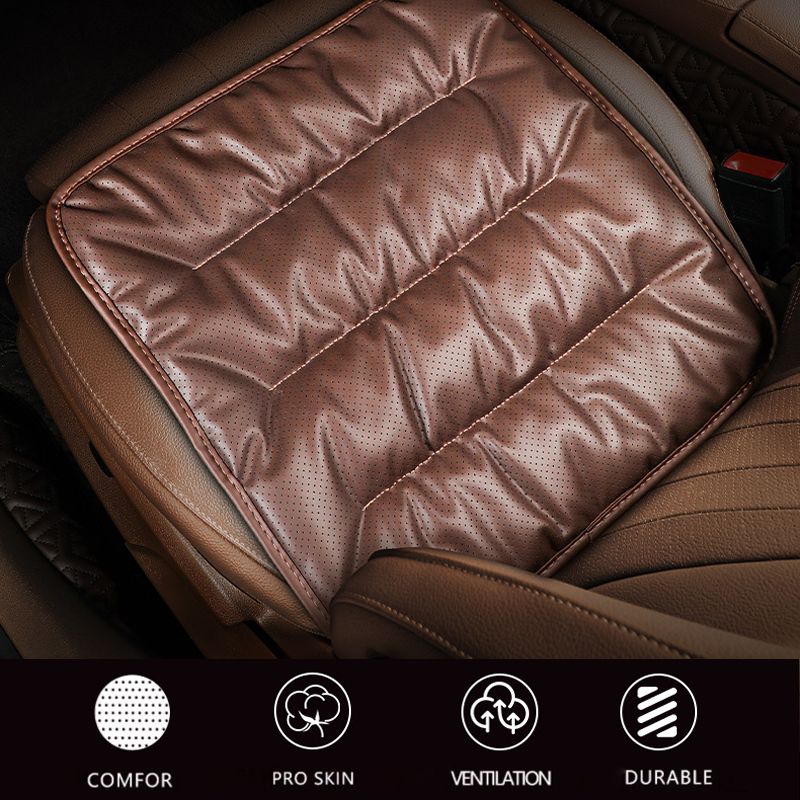 NAPPA Leather Car Cover Universal Vehicle Cushion Anti-Slip Seat Protector Mat Waterproof Soft Wrapping Surface Covers_voghion.com