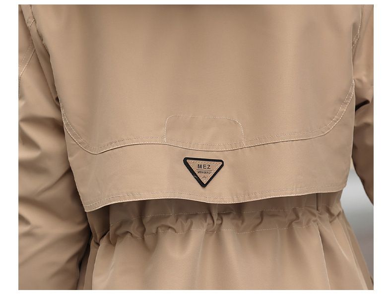 Parka invernale da donna con cappuccio staccabile in pelliccia sintetica, cappotto lungo e ampio, piumino in poliestere spesso per il freddo_voghion.com