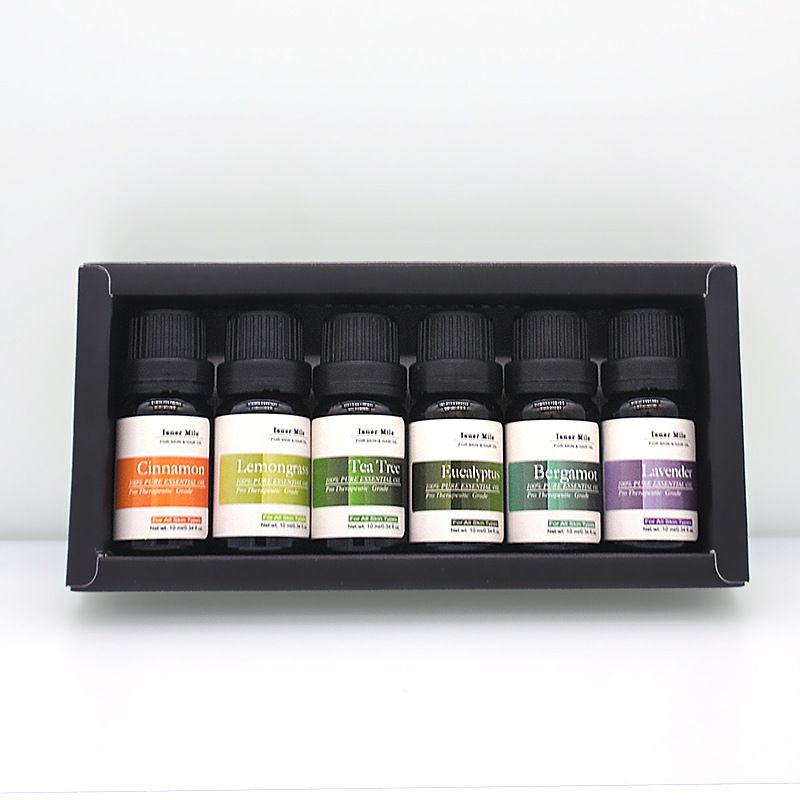 EssentialOil lavender eucalyptus cinnamon tea tree lemongrass bergamot essential oil 6 * 10ml_voghion.com