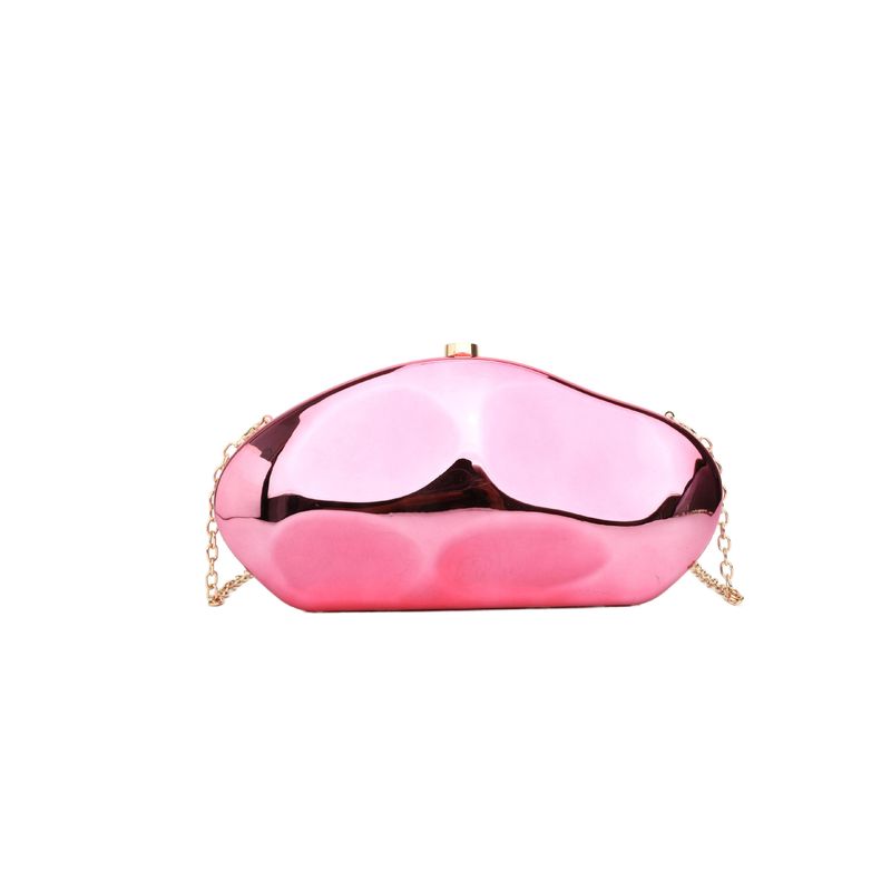 Borsa a tracolla da sera con tracolla a tracolla in acrilico con pietre irregolari, design alla moda, per donna_voghion.com