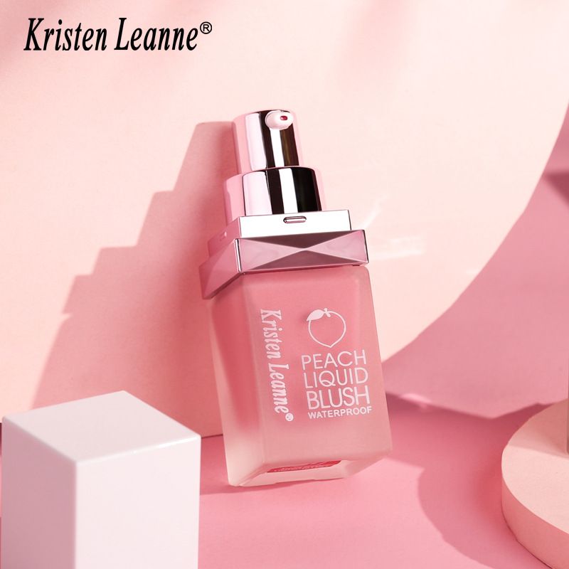 Blush lichid Kristen Leanne Natural Color, ruj mat catifelat delicat, de lungă durată_voghion.com