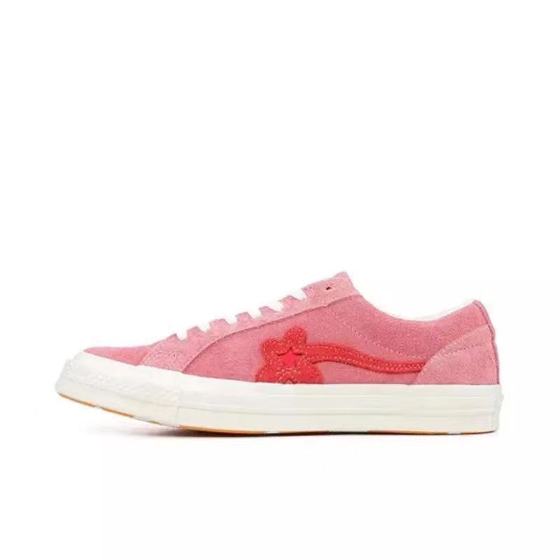 New Pure Original New Meiqi New Sneakers Little Flower Onestar Kimura Star Suede Low-Top Skate Shoes_voghion.com