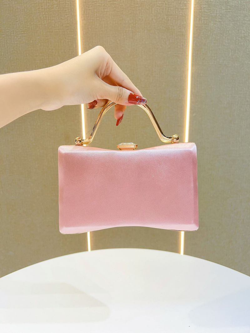 Nuova borsa piccola squisita alla moda, borsa a mano, borsa da banchetto a tracolla diagonale singola_voghion.com