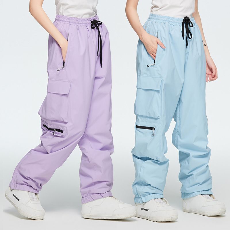 Nuovi pantaloni da sci per uomo e donna 2025 per la stagione sulla neve, antivento, impermeabili, caldi, spessi, in stile americano._voghion.com