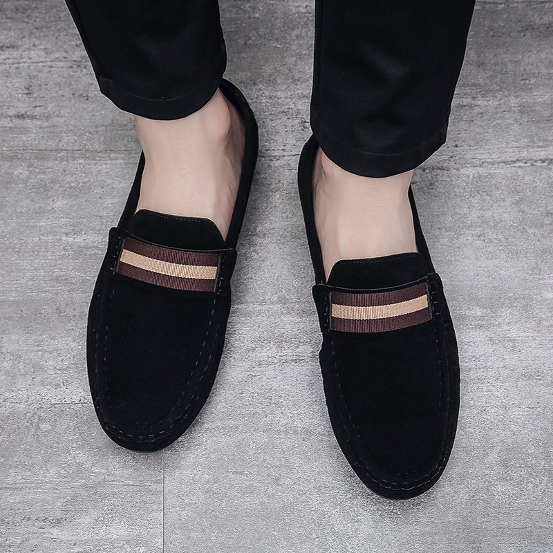 Männer Casual Schong Moud Männer Schong Männer Loafers Mokassins Slip On Männer Flats Männlech Führerschong_voghion.com