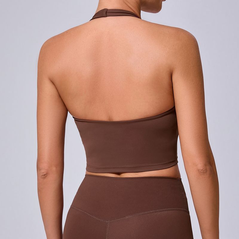 Gilet da yoga per donna, con imbottitura in memory foam, per corsa e fitness, con assorbimento degli urti, dimagrante e ad asciugatura rapida, aderente, per lo sport sulla schiena._voghion.com