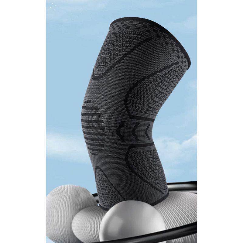 Correas para deportes al aire libre, senderismo fitness, baloncesto de menisco, rodilleras transpirables y antideslizantes, equipo de protección_voghion.com