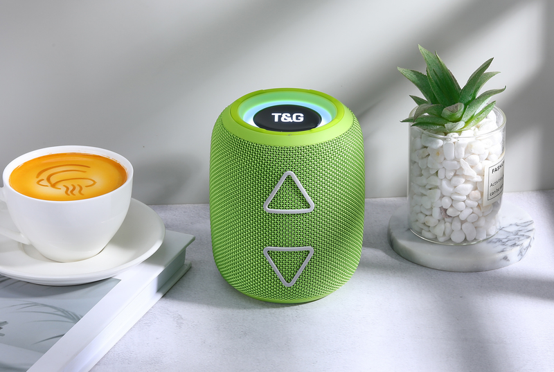 Νέο TG655 Ασύρματο Φορητό Ηχείο Bluetooth Subwoofer από Ύφασμα, Αδιάβροχο, Εξωτερικό Ηχοσύστημα_voghion.com