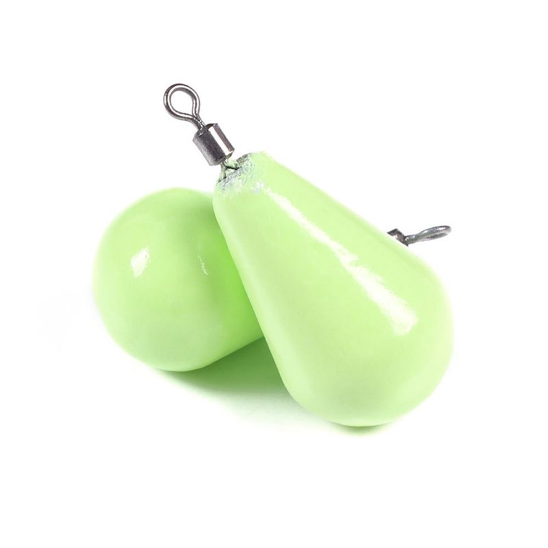 Luminous Water Drop Through Heart Anchor Fish Lure Casting Aid Fishing Lead Sinker_voghion.com