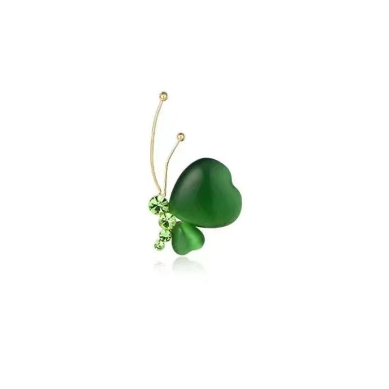 Nuova spilla a farfalla, accessori per corpetti, senso del design, cappotto di nicchia, spilla anti-luce, temperamento di lusso leggero_voghion.com