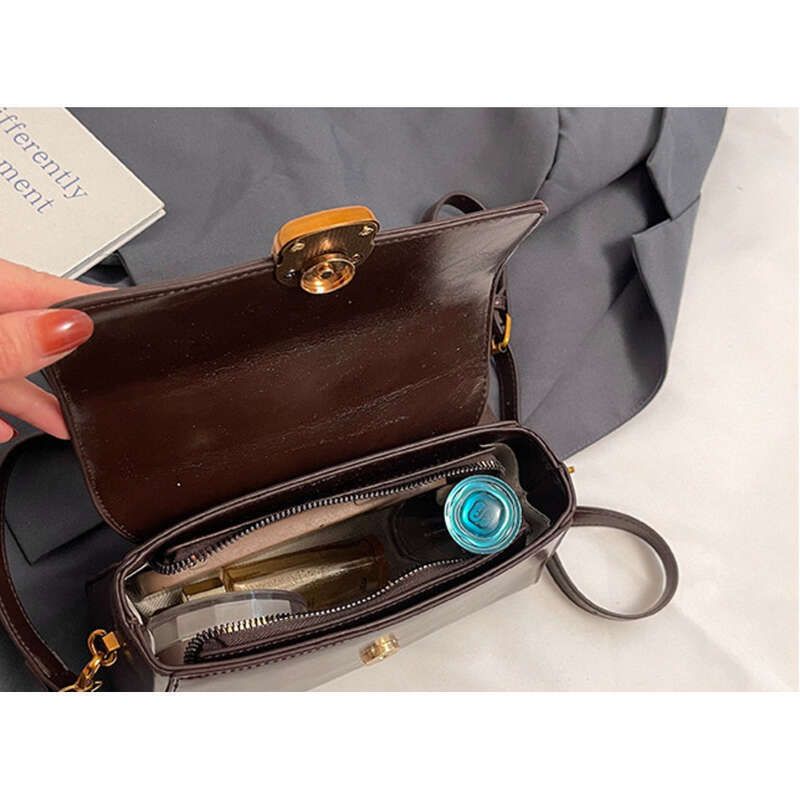 Korean High-end Ladies Handbag 2025 New Fall And Winter Hundred Bag Fashion Handbag Small Square Bag_voghion.com