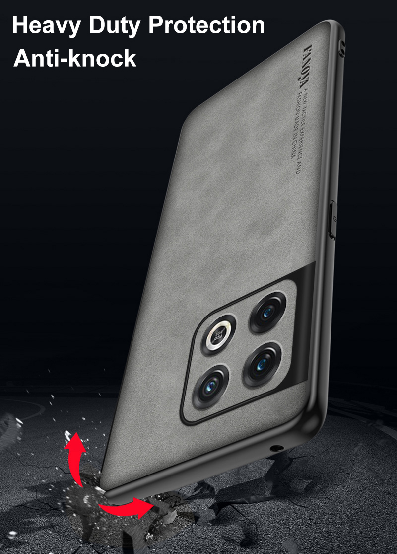 Custodia in pelle PU di lusso per OnePlus 10 Pro 10Pro Cover posteriore Custodia protettiva in silicone per affari per One Plus 10 Pro C_voghion.com