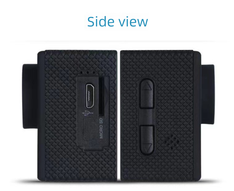 Cámara deportiva digital impermeable para ciclismo al aire libre, grabadora portátil HD_voghion.com