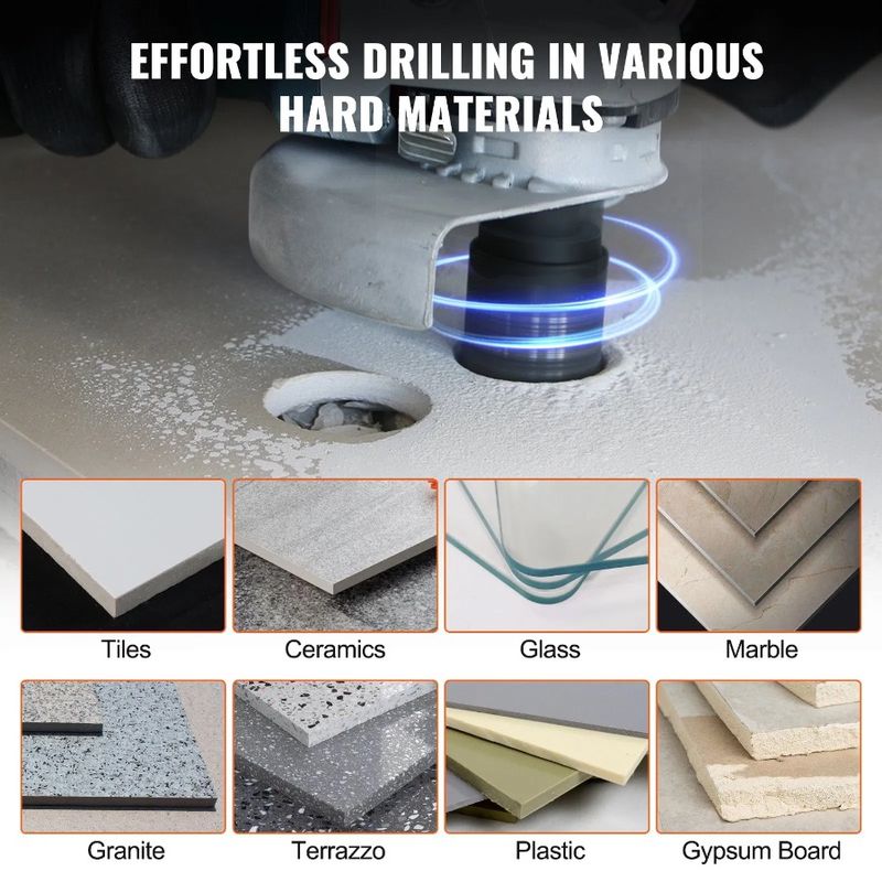 Blade 25 10 And S Saw 35 Saw Bit Finger Diamond Milling Diamond Bit Core 50 With 38 Bit Kit Set 8 PCS 6 Cone Drill 8 65mm Hole_voghion.com