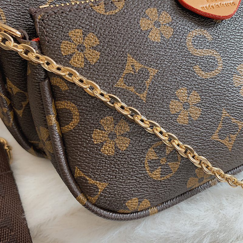 2023 Uusi Crossbody Trend Fashion Casual Printing -kolmiosainen setti, monipuolinen naisten laukku olkavarrelle_voghion.com