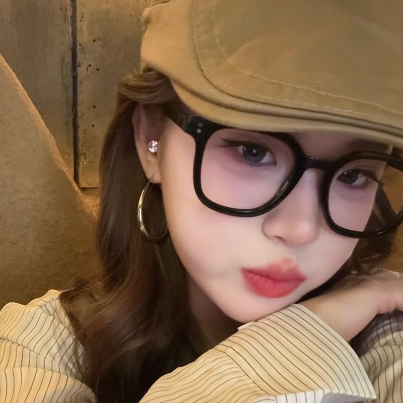 Orecchini a cerchio semplici in argento per donna, 2024, nuovi, eleganti e di lusso, leggeri, con viso rotondo._voghion.com