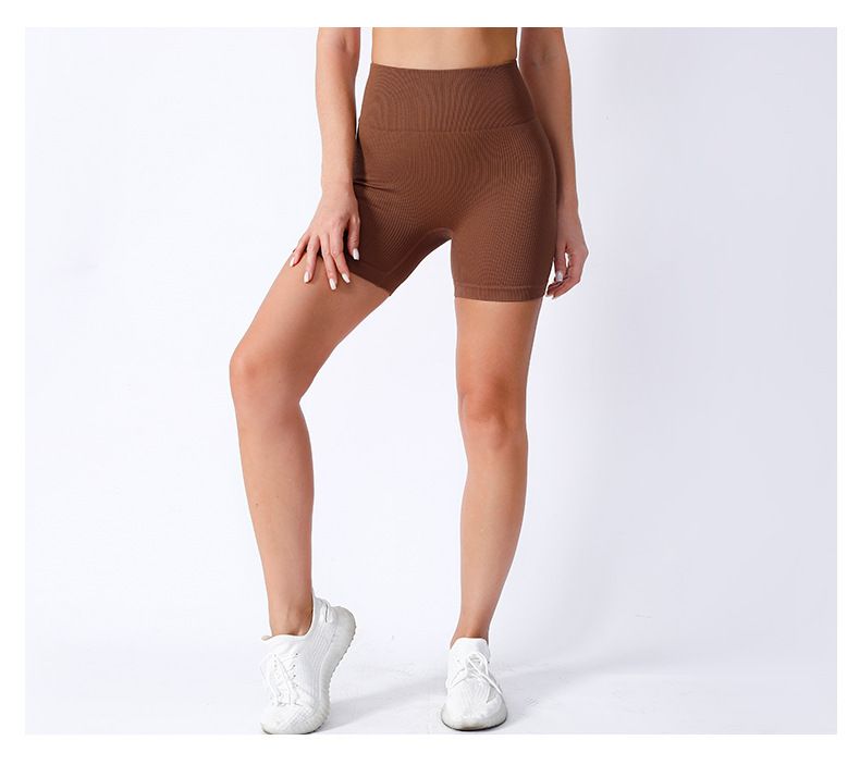 High-Waisted Yoga Shorts For Women – No Ride-Up, No Visible Panty Line – Stretchy & Breathable Workout Running Cycling Gym Shorts_voghion.com