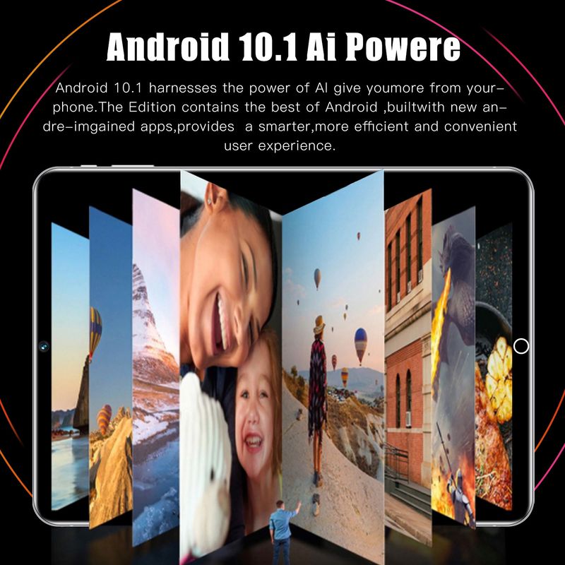 10,1 Zoll Android-Tablet – Deca-Core, SIM-Kartensteckplatz, leicht, Büro & Bildung, 512 GB Speicher_voghion.com