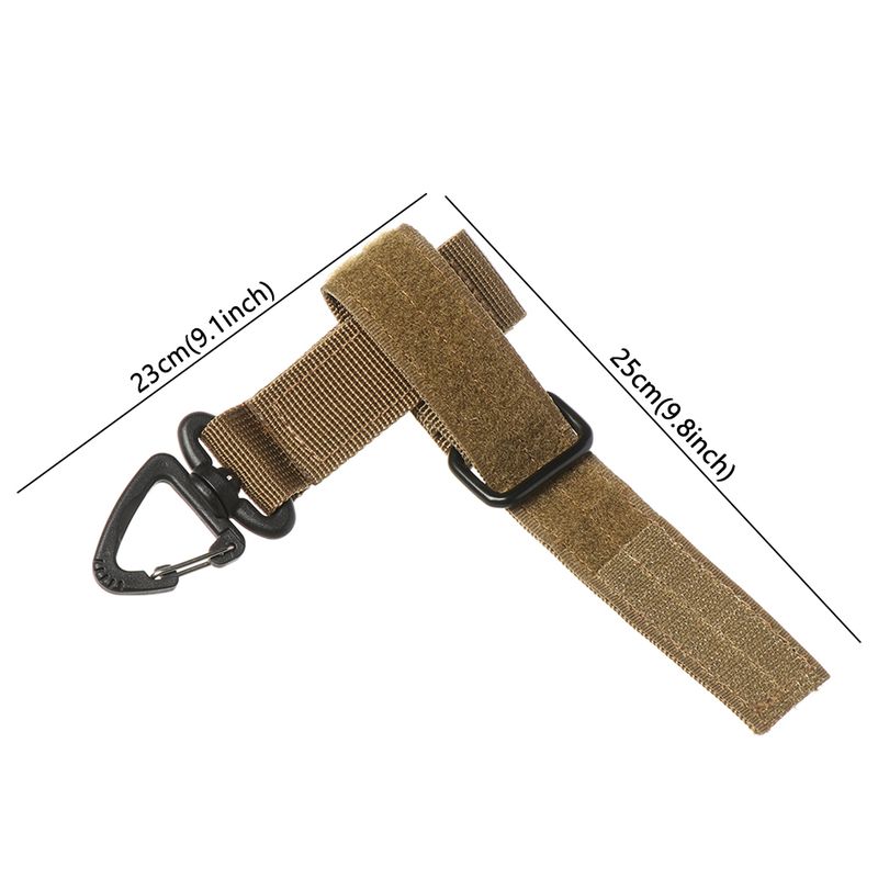 EDC Hanging Rope Buckle Military Tactical Nylon Carabiner Multi-purpose Outdoor Storage_voghion.com