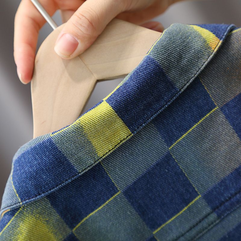 Set de stradă Boy Fried, primăvară și toamnă, stil străin, bebeluși, modă de toamnă, copii, la modă, cowboy frumos_voghion.com