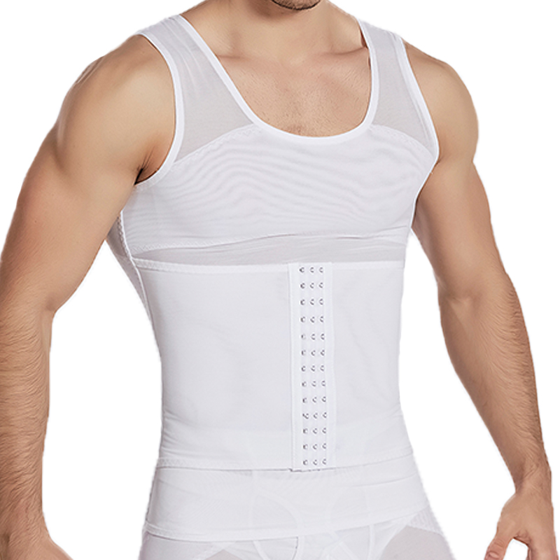 Body Shaper Heren Compressie Vest Buik Shapewear Buik Afslanken Schede Gynaecomastie Shapers Korset Taille Tr S_voghion.com
