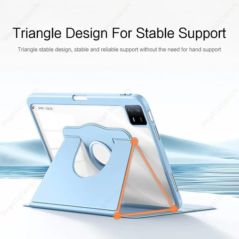 360 Graden Draaibare Case Voor Xiaomi Mipad 6 Mi Pad 6 Pro Case 11 Inch 2023 Smart Funda Voor Xiaomi redmi Pad 10.6'' Case Coque_voghion.com