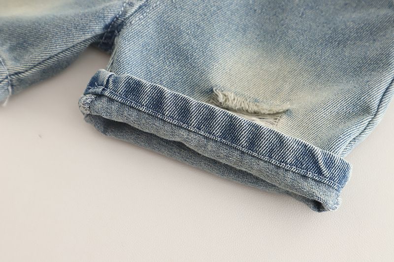 Sommerkleid 2025 Neues Kinderjungen-Baby-Bärenkopf-Piercing Kurzarm-Zweiteiler_voghion.com