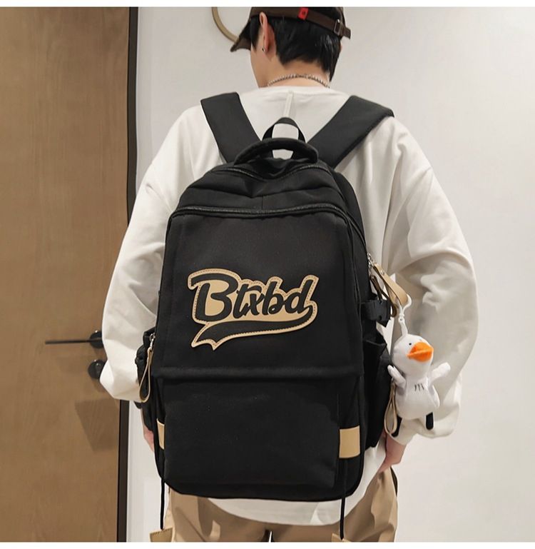 Backpack For Men Large Capacity Backpack For Students Weight Reduction Contrasting Color Backpack_voghion.com