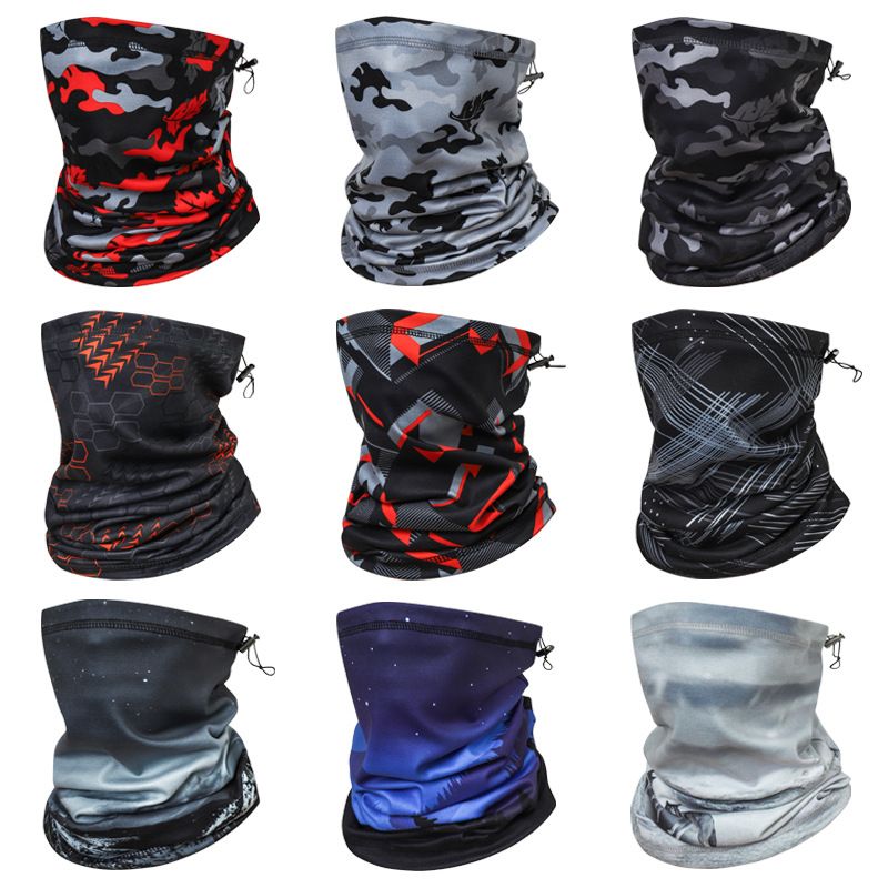 ActiveGo Winter New Outdoor Cycling Face Mask Cross-Border Magic Headscarf Uomo Sciarpa sportiva calda foderata in pile_voghion.com