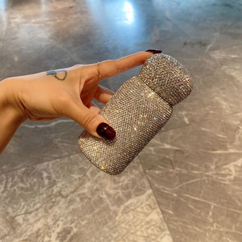 Elegant Bullet-Shaped Stainless Steel Tumbler - 304 Inner Layer, Compact & Stylish (180ml/220ml, Perfect For Women, Travel & Gifts)_voghion.com