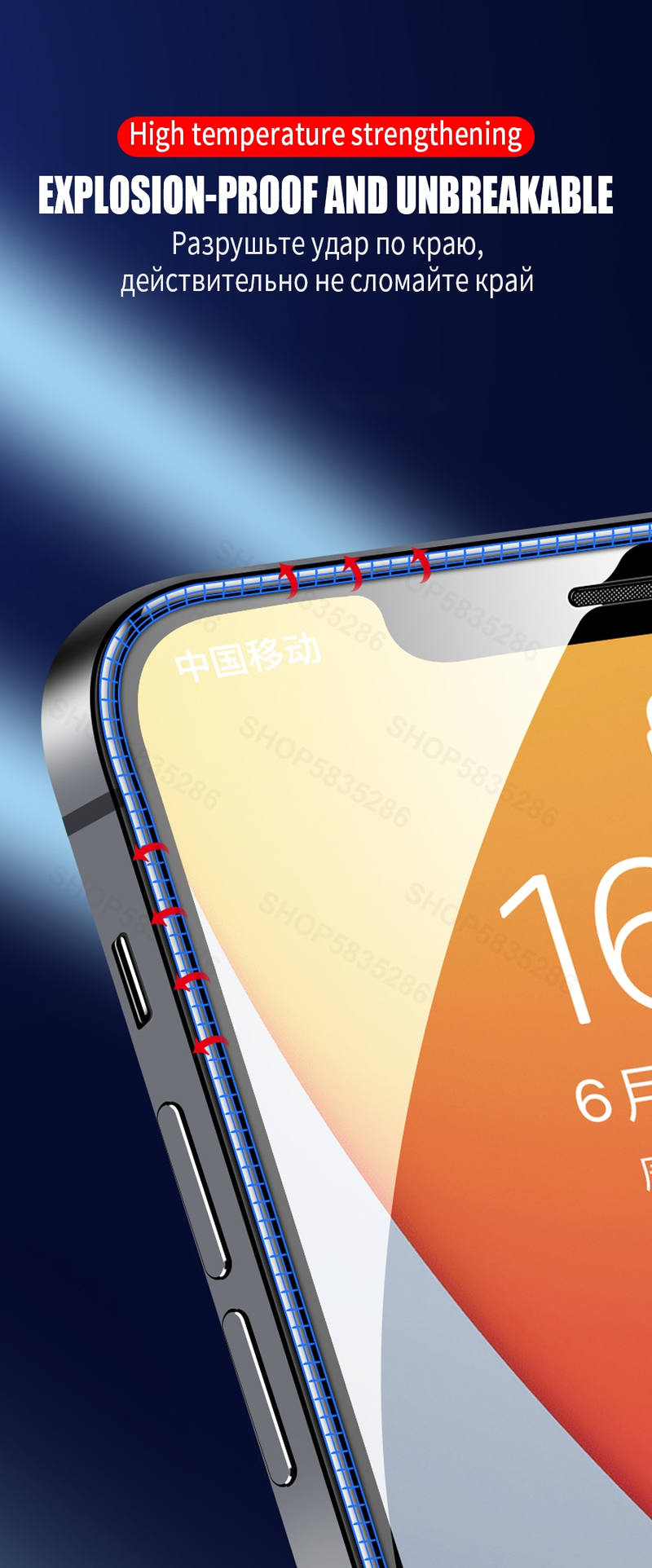 20000D ochranné sklo pro iPhone 12 mini 13 Pro Max X XR Ochranná fólie z tvrzeného skla pro iPhone 11 Pro XS Max_voghion.com