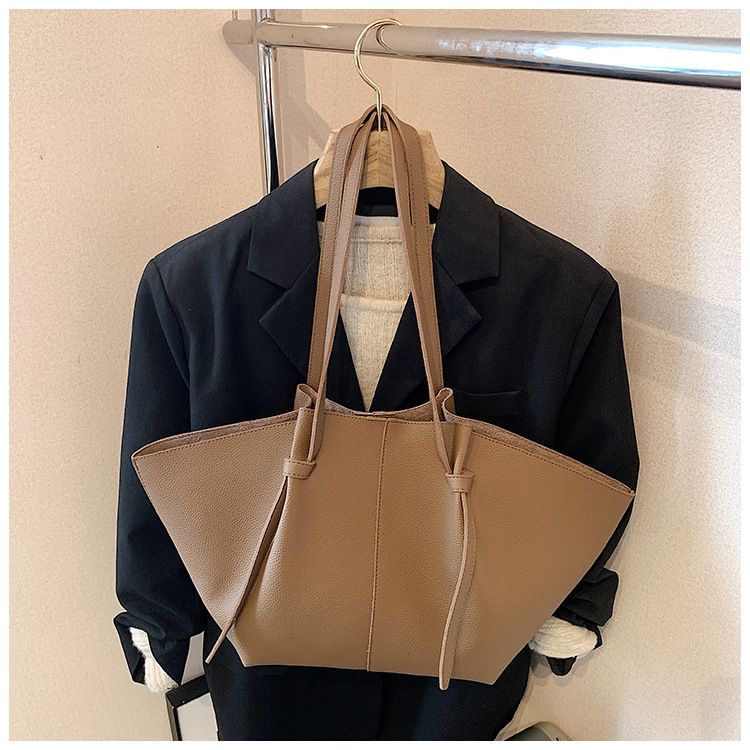 Women's Fashion Tote Bag With Wings Design - Large Capacity Shoulder Bag For Work & Daily Use - Soft PU Leather - Stylish & Versatile_voghion.com