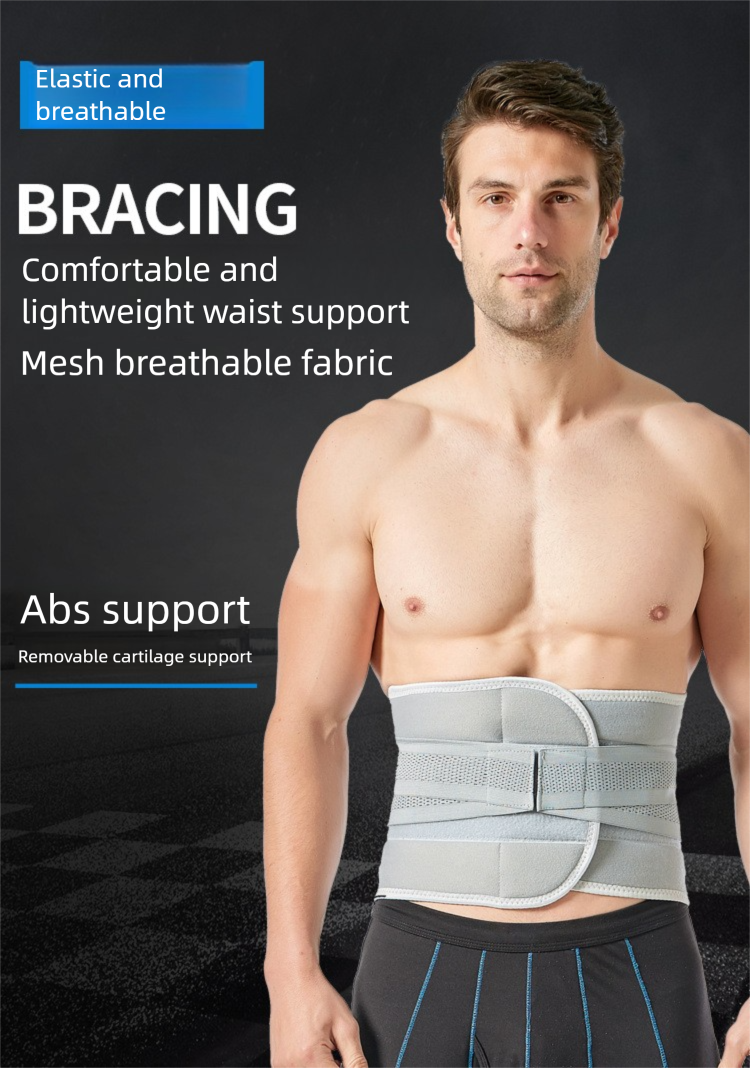 Wholesale Sports Four Seasons Fitness Sweat Herren-Trainingsgürtel mit fester Taillenstütze_voghion.com