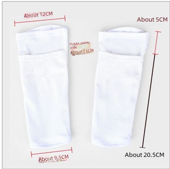 Fußball-Beinschutzhülle, doppelte Beinschutzhülle für Erwachsene und Kinder, Beinschutzhülle_voghion.com