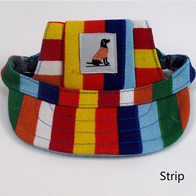Pet Baseball Cap, Fashionable Sports Sun Hat For Puppies, Small And Medium Size, Solid Color, Windproof By PawParty Store_voghion.com