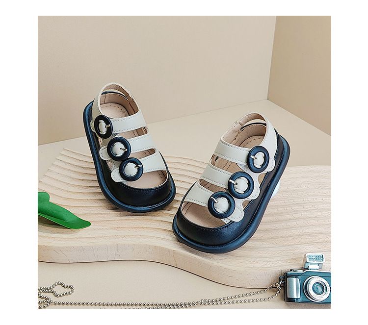 Mutter & Kinder Baby kleinkind schuhe sommer sandalen kinder leder schuhe jungen closed toe schuhe Koreanische version mädchen schuhe kinder baby schuhe_voghion.com