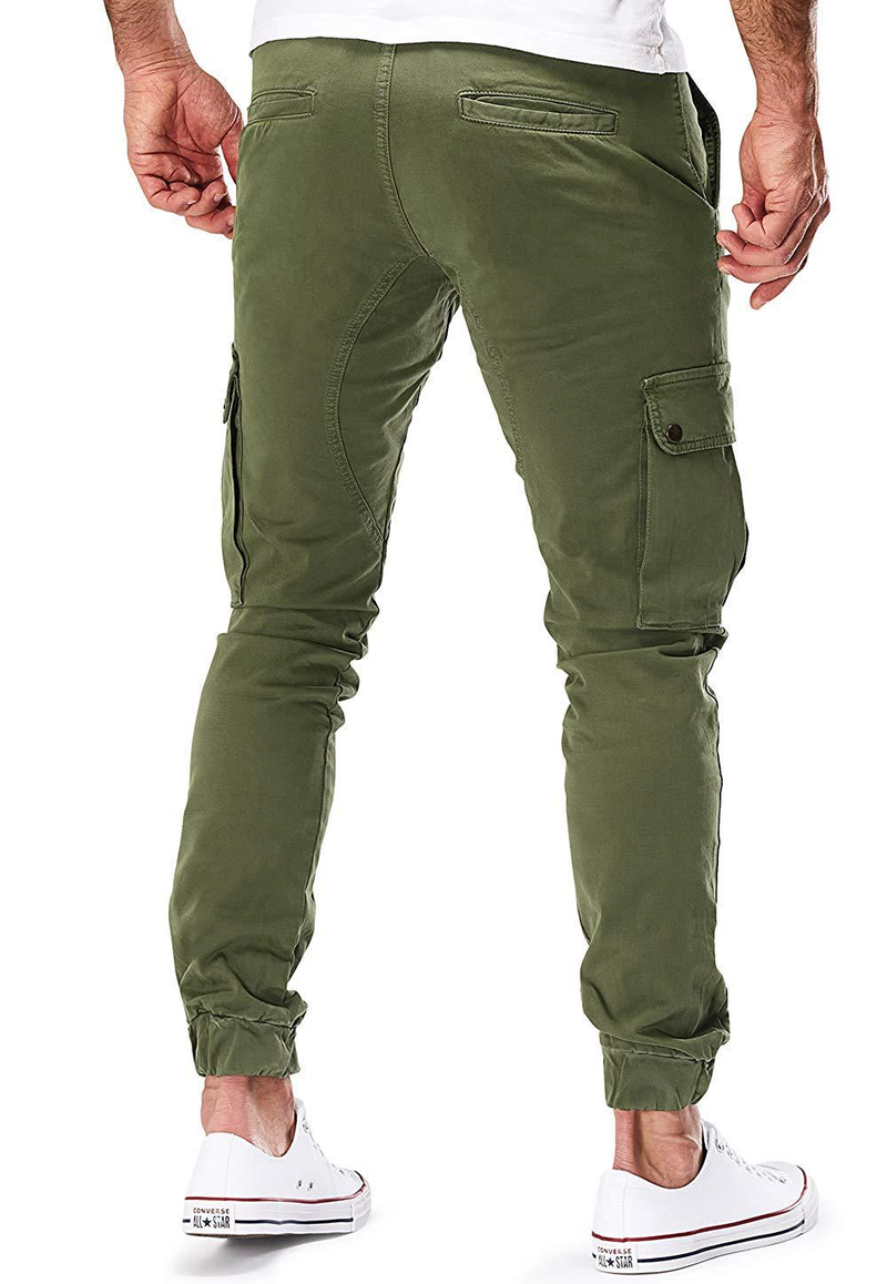 Neue gewebte Freizeithose für Herren, Arbeitshose, Hosen mit Tasche_voghion.com