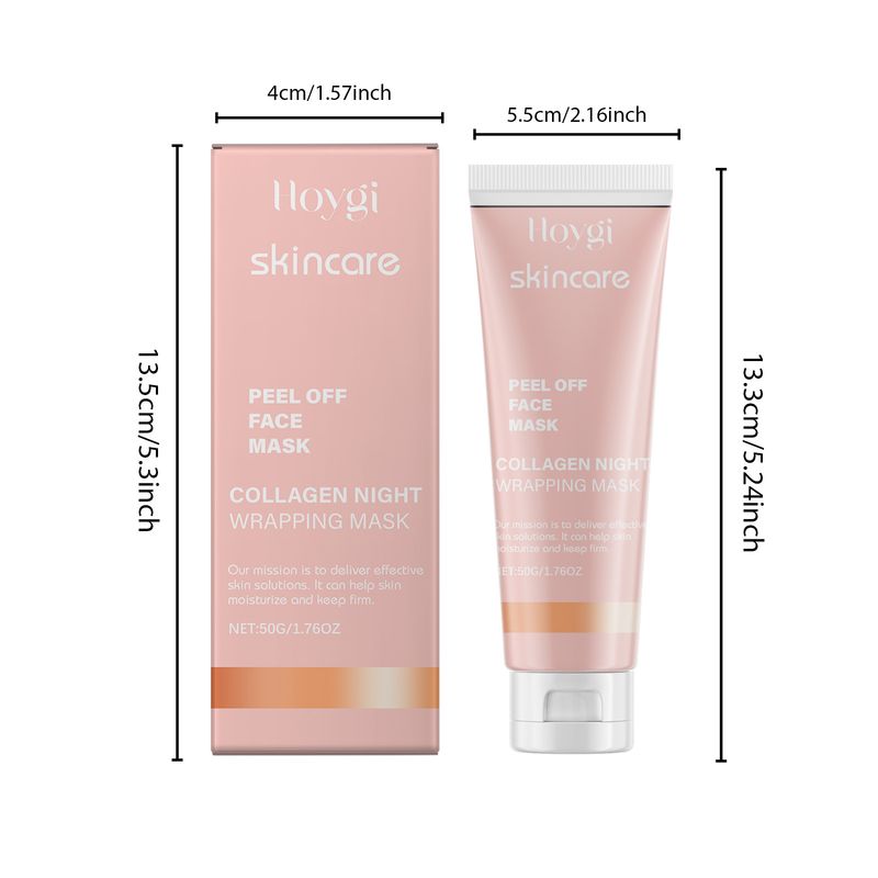 Hoygi Collagen Tear Mask Gentle Exfoliating, Hydrating, Nourishing And Firming Skin Mask_voghion.com