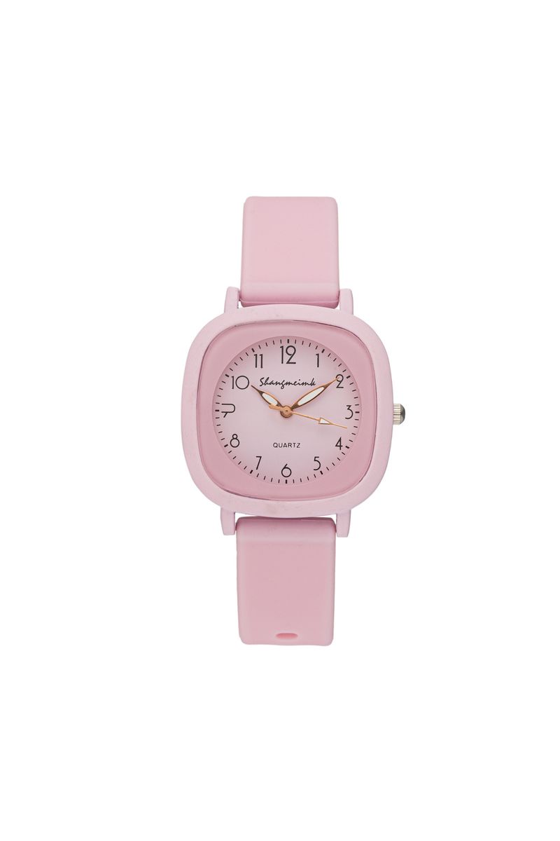 Montre à quartz pour enfants et femmes, couleur lait, sucre, fruits, étudiante, tempérament simple, mignonne, douce, fille fraîche_voghion.com