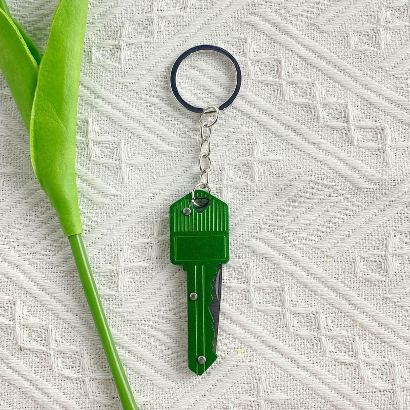 Mini Multi-Tool Keychain Knife - Compact Folding Utility Blade For Outdoor, Survival & Daily Use (10 Colors, Durable Metal, Portable Safety Tool)_voghion.com
