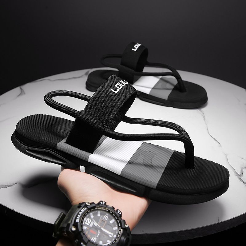 2022 Sommer Neue Zwei-Wege-Strand-Flip-Flops für Herren Outdoor-Mode-Sandalen_voghion.com