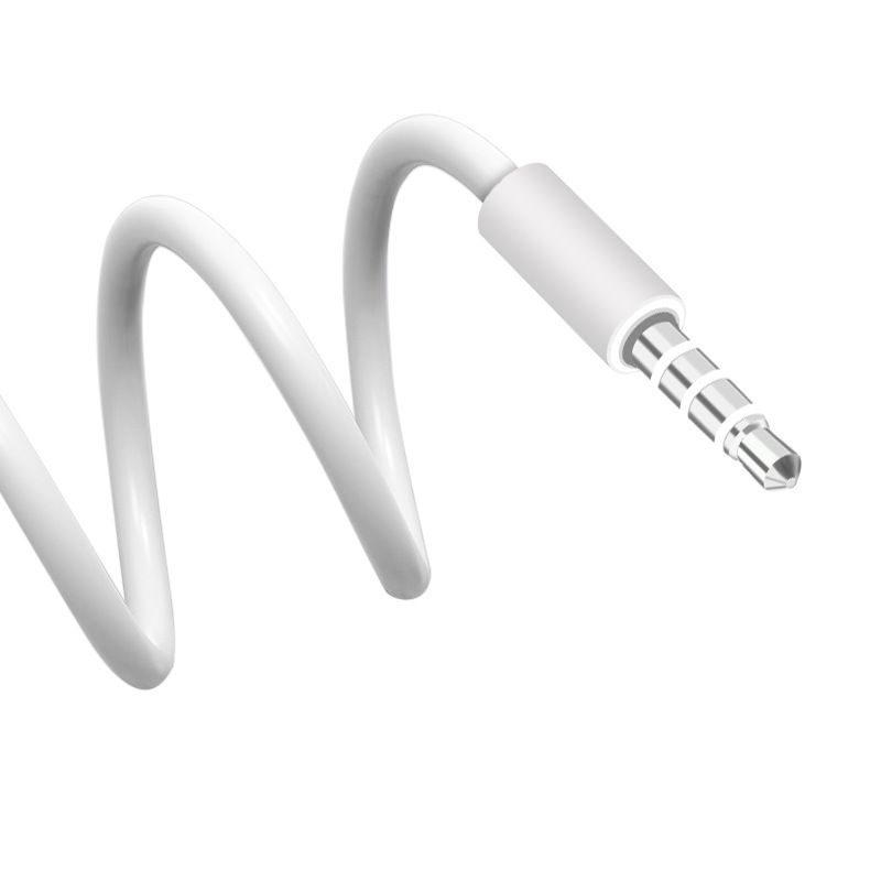 Musik Festival AUX handys, geeignet für Apple audio kabel 4-abschnitt 4-core auto stecker gerade 3,5mm zu männlichen_voghion.com