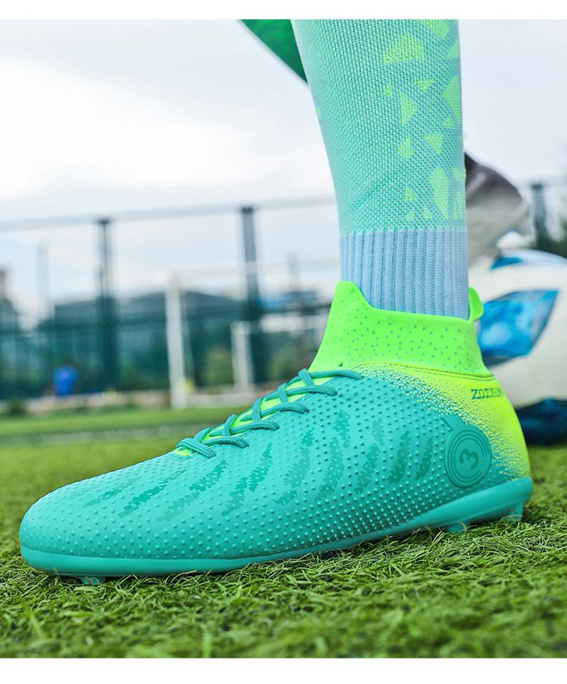New cross-border large size student training AG long TF broken nails sports football shoes_voghion.com