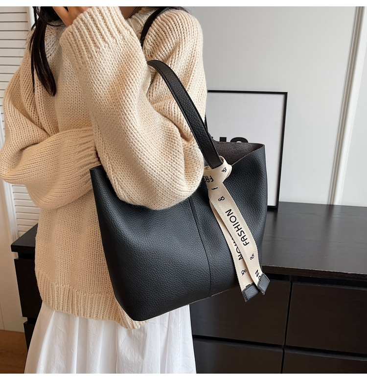 2023 Neue tragbare Einkaufstasche mit mehreren Fächern. Hochwertige Umhängetasche für Damen mit großem Fassungsvermögen_voghion.com