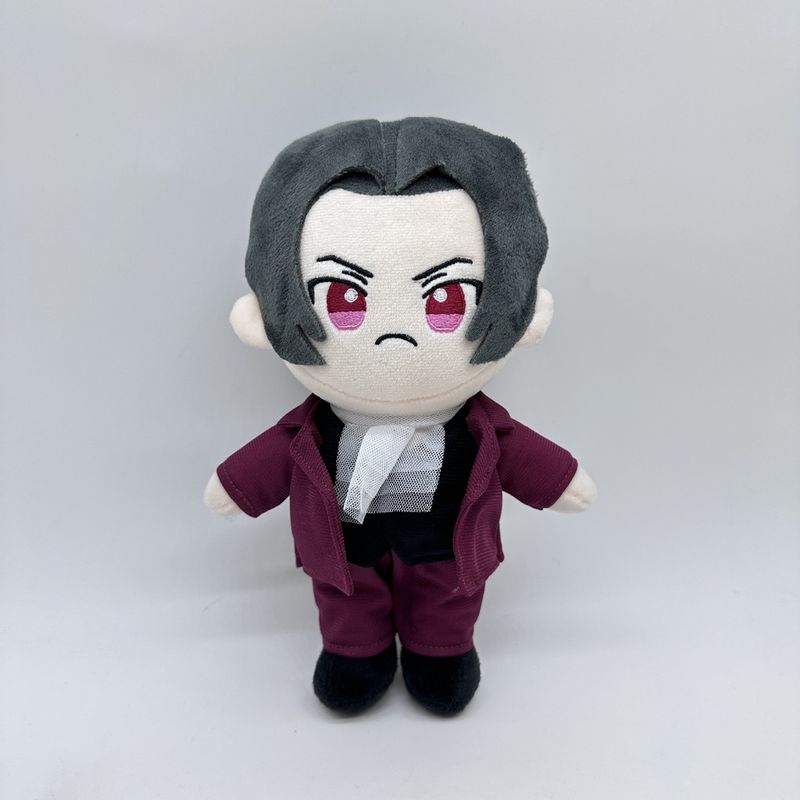 Pluszowy, miękki i przytulany Ace Attorney, idealny dla fanów anime, 24 cm_voghion.com