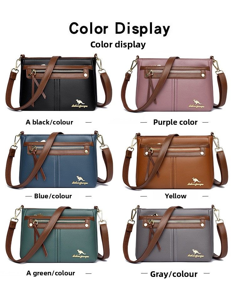Borsa a tracolla elegante da mamma, nuova moda 2025, per donne di mezza età_voghion.com