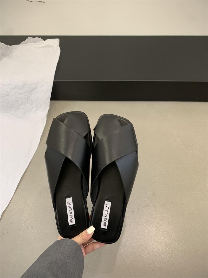 Pantofi de damă Half Dragged primăvara/vara 2024_voghion.com