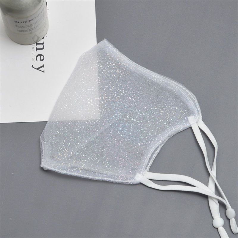 New Summer Tulle Mask Star Mask_voghion.com