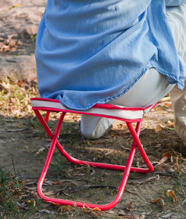 Outdoor Camping Picnic Foldable Chair Portable Ultra-light Handbag Stool Queueing_voghion.com