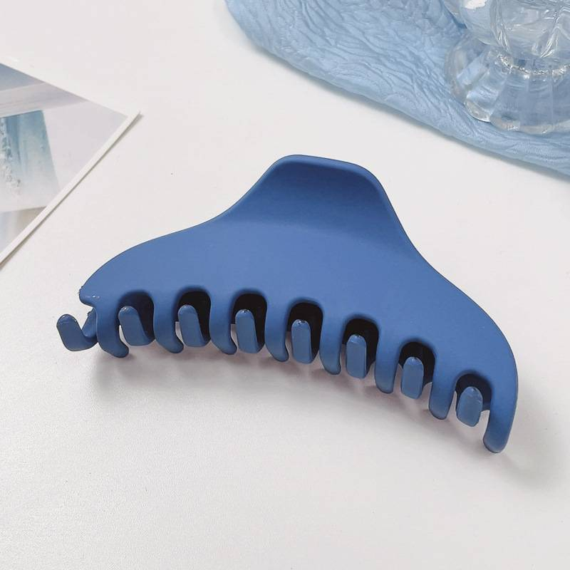 Elegante blaue Haarspange für Frauen, modische französische elegante Haarspangen, koreanische Haarklammern, Haarnadeln für Mädchen, Haar-Accessoires_voghion.com